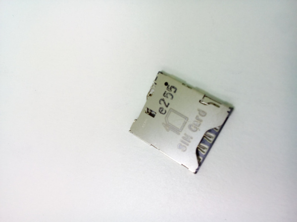 Коннектор SIM HTC One S/8S/C6502/C6503 (Xperia ZL)