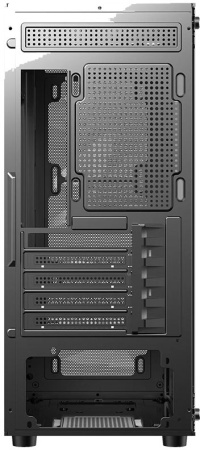 Корпус mATX Б_БП 1STPLAYER FD3-M Black (USB, Audio, 4x120mm LED, черный)