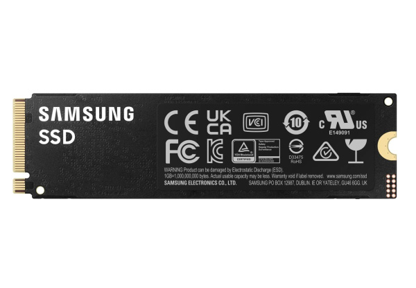 SSD-накопитель M.2 1Тб Samsung 990 PRO [MZ-V9P1T0BW](MLC 3D V-NAND,NVMe,7450/6900 Мб/с)