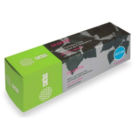 Картридж_лазерный Cactus CS-CE313A (CE313A) для HP Color LaserJet CP1012Pro/CP1025Pro пурпурный (1000 стр)