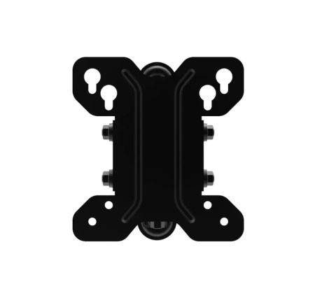 Кронштейн ITECHmount LCD123 черный настенный,для тв,13-32",до 30кг,от стены 60-390мм,с функцией наклона -15° ~ +15° и поворота  -90° ~ +90°,VESA: 75x7