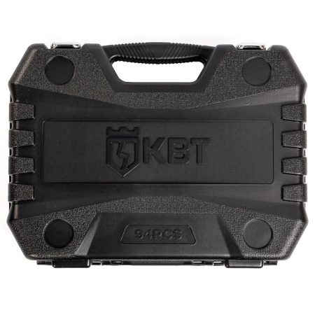 Набор инструмента КВТ НАИ-07/94, 94 предмета, трещётки, головки, в кейсе