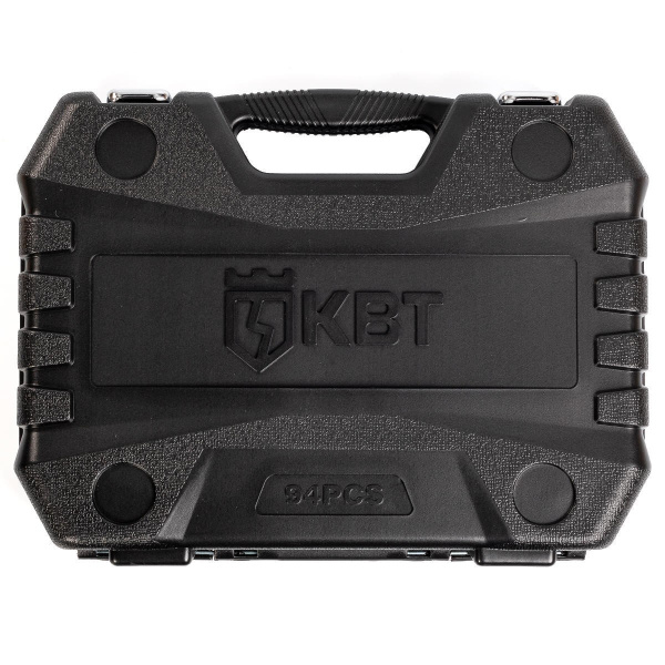 Набор инструмента КВТ НАИ-07/94, 94 предмета, трещётки, головки, в кейсе
