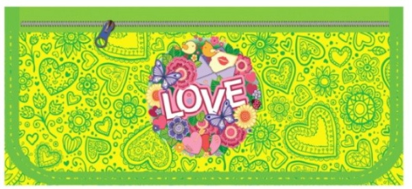 Пенал-косметичка ПЧЕЛКА "Цветочки" К-5