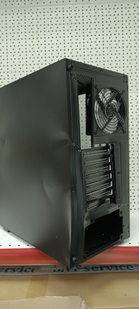 Распродажа! Корпус ATX Б_БП XASTRA A406 4ARGB Black (USB3.0,Audio,TG,черный,4х120мм ARGB)[A406-4FC12A] (вмятины)