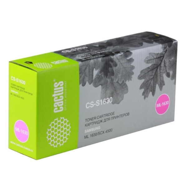 Картридж_лазерный Cactus CS-S1630 ( ML-1630) для Samsung ML1630/1630W/SCX4500 черный (2000 стр)