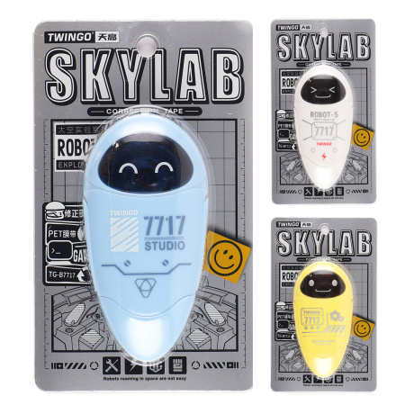 Корректирующая лента КОКОС TWINGO "Робот" 5мм.*8м., ассорти (231006)