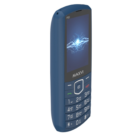 Сотовый Maxvi P33 Marengo 2sim/2.8"/320*240/microSD/0.3МП/Bt/4000мАч/моноблок