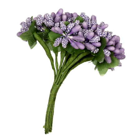 Декоративные элементы "Mr.Painter" PFA-05 "Веточки" 12 шт 115 фиолетовый