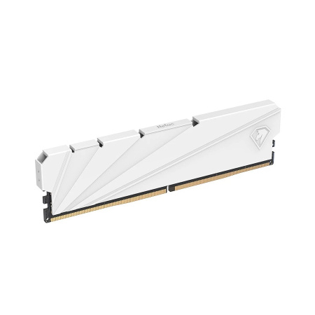 Модуль памяти DIMM DDR4 16Гб 3200МГц Netac Shadow S White (NTSSD4P32SP-16W) C16 (радиатор)