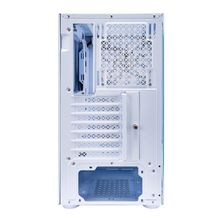 Корпус ATX Б_БП 1STPLAYER TRILOBITE T7-P White (2*USB3.0, Audio, Window, 4x120mm LED, белый)[T7-P-WH-4F1-W]