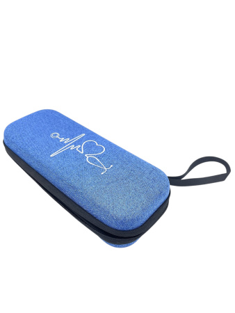 Сумка (кейс) 28.5*11.5*6см, EVA, на молнии, синий