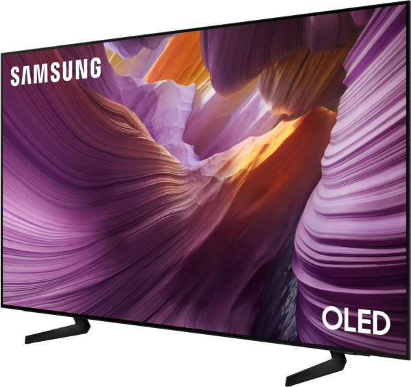 Телевизор OLED Samsung 77" QE77S85FAEXRU Series 9 черный графит 4K Ultra HD 120Hz DVB-T2 DVB-C DVB-S2 USB WiFi Smart TV