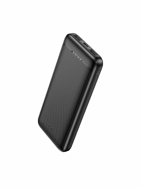 Аккумулятор внешний 10000_mAh HOCO J111 2USB/Micro/Type-C (черный)