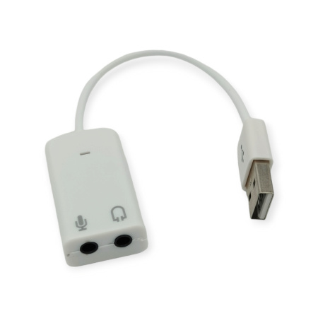 Звуковая карта USB 5H HT-03S 7.1  Белый