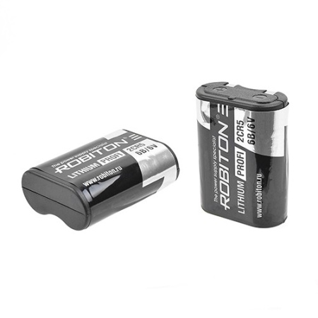 Батарейка 2CR5 Robiton 1шт./6В. литиевая