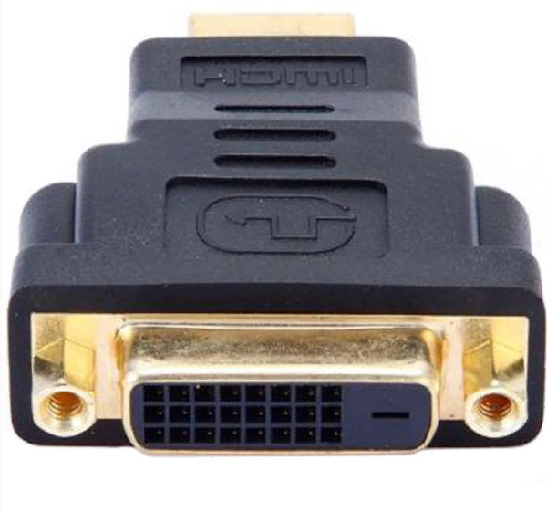 Переходник HDMI(M)-DVI 25 pin (F) Cablexpert A-HDMI-DVI-3 золотые разъемы