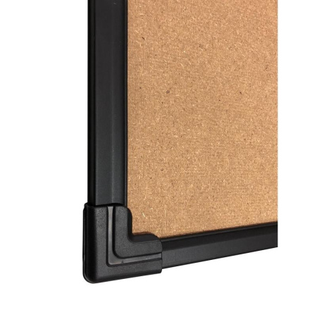 Доска информационная 30*40см. Attache черная рамка 827468