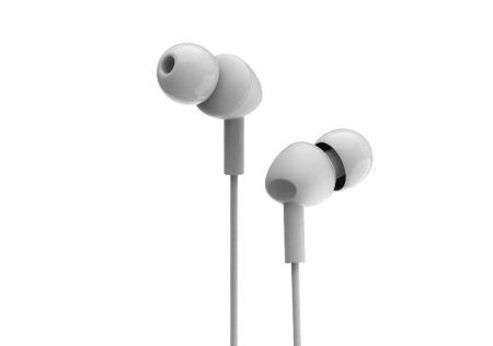 Наушники Smartbuy STINGER, 10мм, сменные амбушюры, L-штекер, белые SBE-602