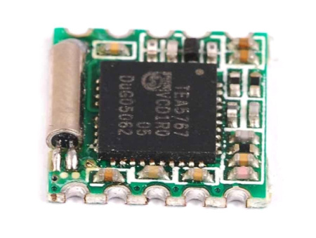 Модуль FM-радио, TEA5767, 76..180МГц, I2C, Vdc5V