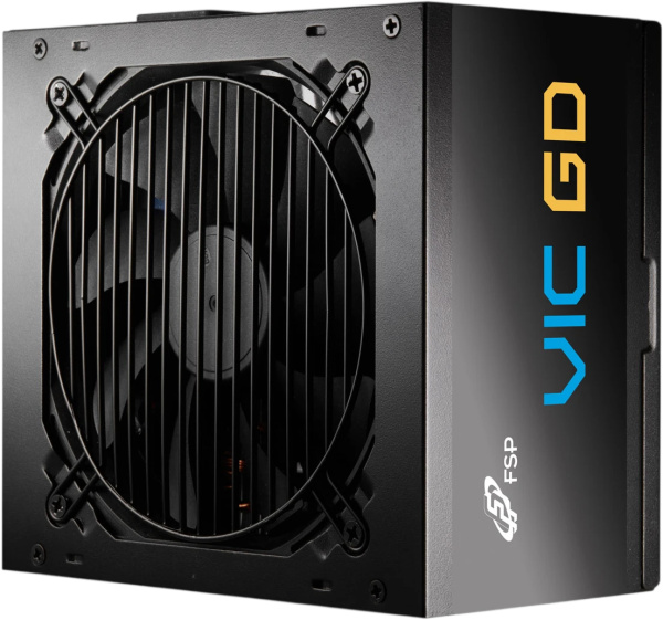 Блок питания 650Вт FSP VIC-650GD (ATX 3.1,APFC,120мм,2PCI-E,5SATA,80+Gold)[VIC-650GD]
