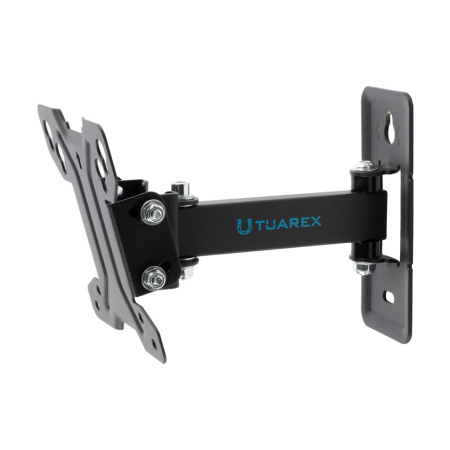 Кронштейн Tuarex ALTA-108 черный настенный,10-27",до 20кг,нак. +5° -15°,от ст. 60-185мм