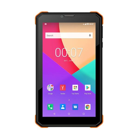 Планшет BQ 7098G Armor Power Print08 3G/7"/1024*600/microSD/1Gb/8Gb/4*1.3ГГц/2МП/And8.1/6500мАч