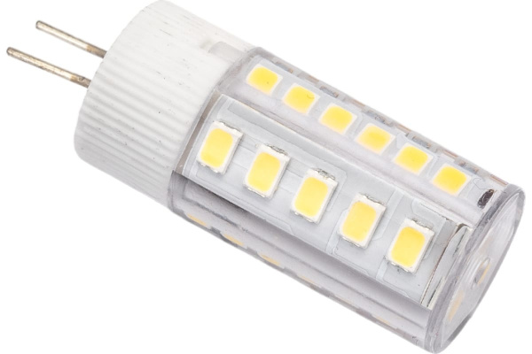 Лампа светодиодная G4 12в 3Вт 4000K IEK LLE-Corn-3-012-40-G4