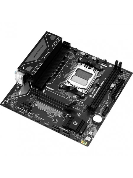 Мат.плата SocAM5 AMD B650 Maxsun MS-Challenger B650M-K (mATX,2DDR5,M.2,PCI-E16,PCI-E,HDMI,VGA,PC5200)
