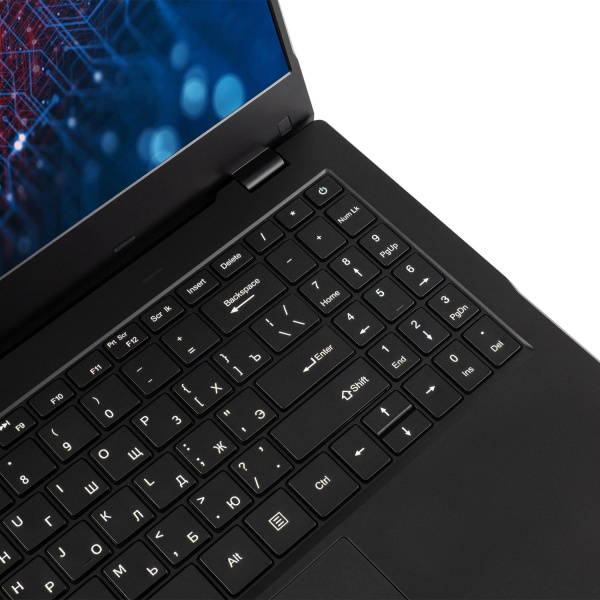 Ноутбук IRU Planio 15ING N-series N100 16Gb SSD512Gb Intel UHD Graphics 15.6" IPS FHD (1920x1080) Windows 11 Pro 64 black WiFi BT Cam 6000mAh (2140847)