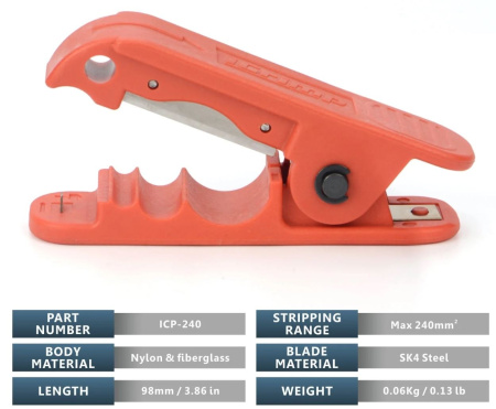Стриппер Iwiss ICP-240, 4..240кв.мм