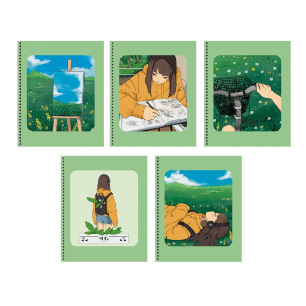 Тетрадь 96л. кл. "Summer" гребень Эксмо ТС2Л968449