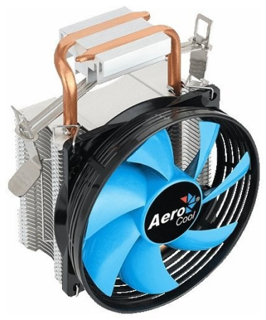 Кулер S115х/1200/AMx Aerocool Verkho 1-3P (90mm/2300rpm/Al)