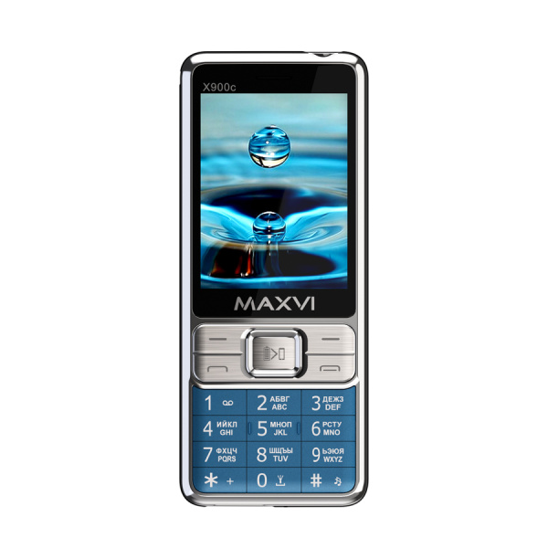 Сотовый Maxvi X900c Marengo 2sim/2.8"/320*240/microSD/1.3МП/Bt/2500мАч/моноблок