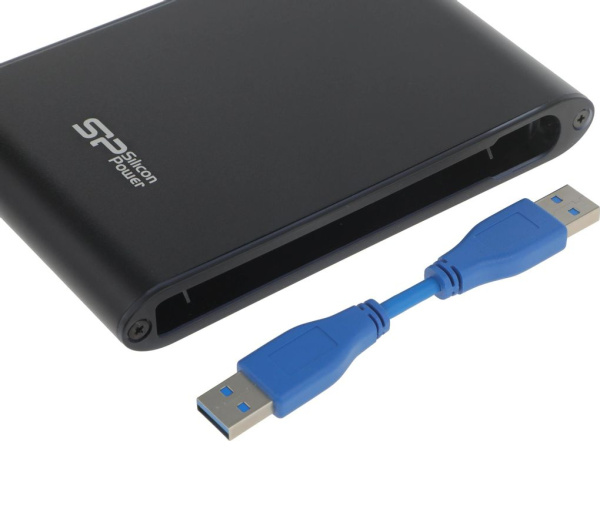 Жесткий диск USB3.2 2.5" 1TB Silicon Power Armor A80 (SP010TBPHDA80S3K) черный