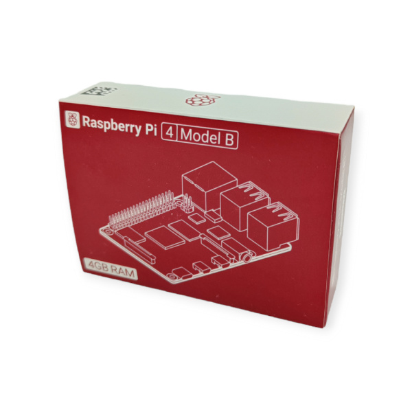 Микрокомпьютер Raspberry Pi 4 Model B (4 ГБ)