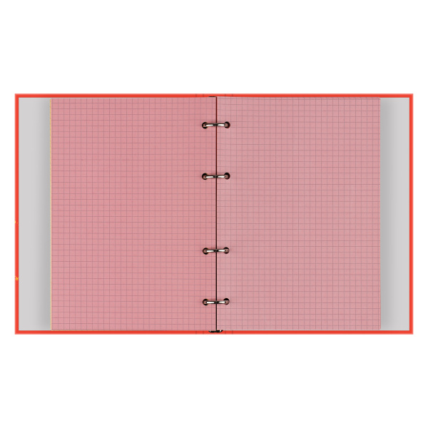 Тетрадь на кольцах 120л. "Crazy neon" цв. блок BG ТТ5к200_лг 11379