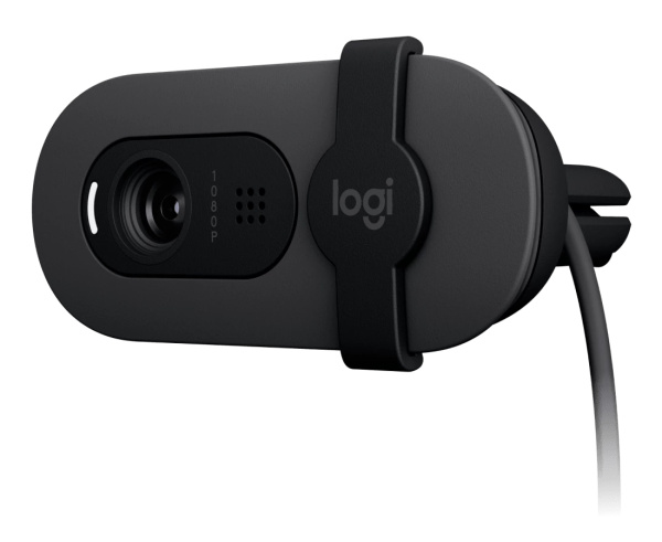 Веб-камера Logitech Brio 105 (960-001590/960-001592) графитовый 2Mpix (1920x1080) USB2.0 с микрофоном