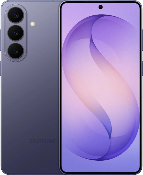 Смартфон Samsung SM-S947B Galaxy S26+ 512Gb 12Gb фиолетовый моноблок 3G 4G 2Sim 6.7" 1440x3120 Android 16 50Mpix 802.11 a/b/g/n/ac/ax/be NFC GPS GSM900/1800 GSM1900 Protect