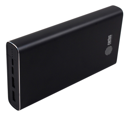 Аккумулятор внешний 20000_mAh Cactus CS-PBFSIT-20000 2.1A+2.1A черный