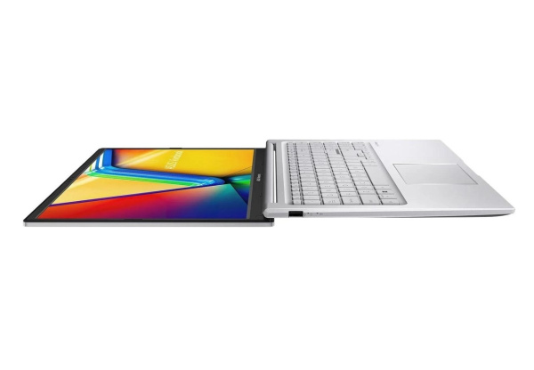 Ноутбук Asus 15.6" X1504VA-BQ4056 Intel 5-120U/16Гб/512SSD/VGA int/noOS/IPS/FHD/Cеребристый