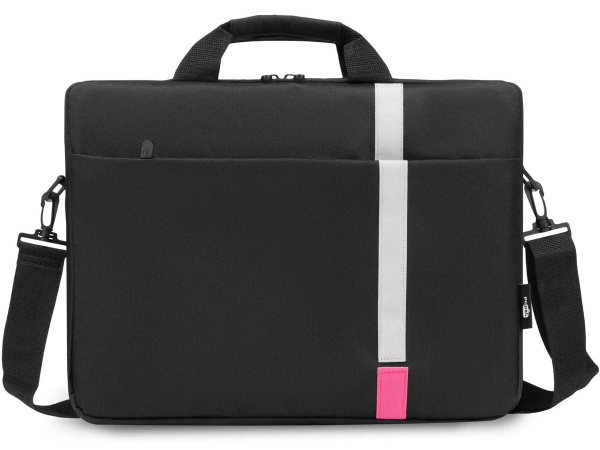 Сумка_для_ноутбука 15.6" PC_PET HQ Classic черный/красный полиэстер (PCP-1001RD)