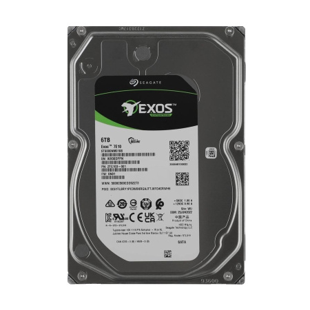 Жесткий диск Seagate SATA-III 6TB ST6000NM019B Server Exos 7E10 4KN (7200rpm) 256Mb 3.5" CH