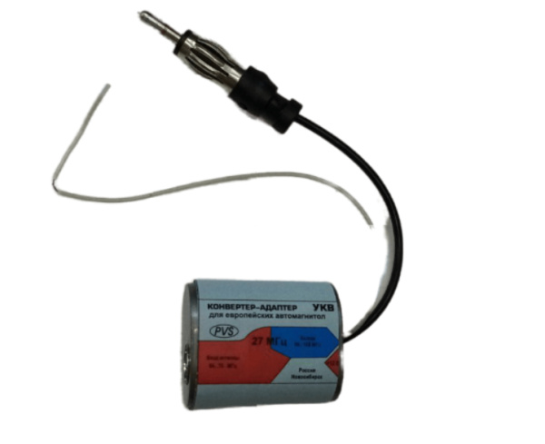 Конвертер УКВ+FM русский диапазон, +12в, вх. 64-75, 88-108МГц, вых. 64-75МГц