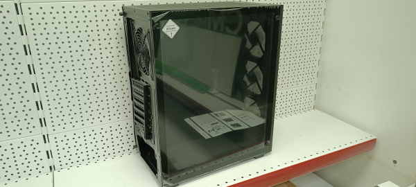 Распродажа! Корпус ATX Б_БП XASTRA A406 4ARGB Black (USB3.0,Audio,TG,черный,4х120мм ARGB)[A406-4FC12A] (вмятины)