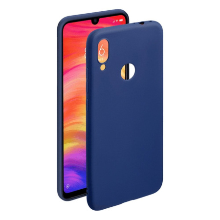 Накладка для Xiaomi Redmi Note 7 Deppa Gel Color Case синяя (87146)