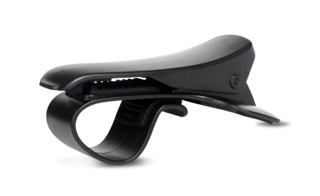 Держатель HOCO CA50 щипцы/крепление на торпедо (черный) до 7"