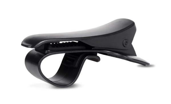 Держатель HOCO CA50 щипцы/крепление на торпедо (черный) до 7"