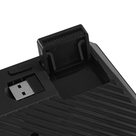 Игровая беспроводная клавиатура PANTEON M2 BW мембранная TKL (65%) с LED-подсветкой MULTICOLOR, 2.4Ггц / BT5/1