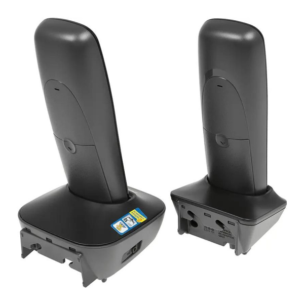 Радиотелефон Panasonic KX-TG1612RUH,серый 2трубки/50м/300м/АОН/книга_50номеров/-/-/-/15-170ч/550мАч